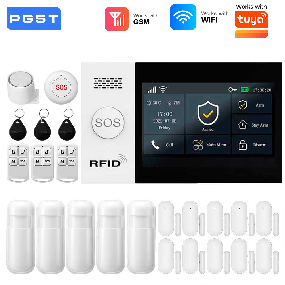 Sim Gsm Alarm - Inteligentny system alarmowy 2.4G WIFI GSM
