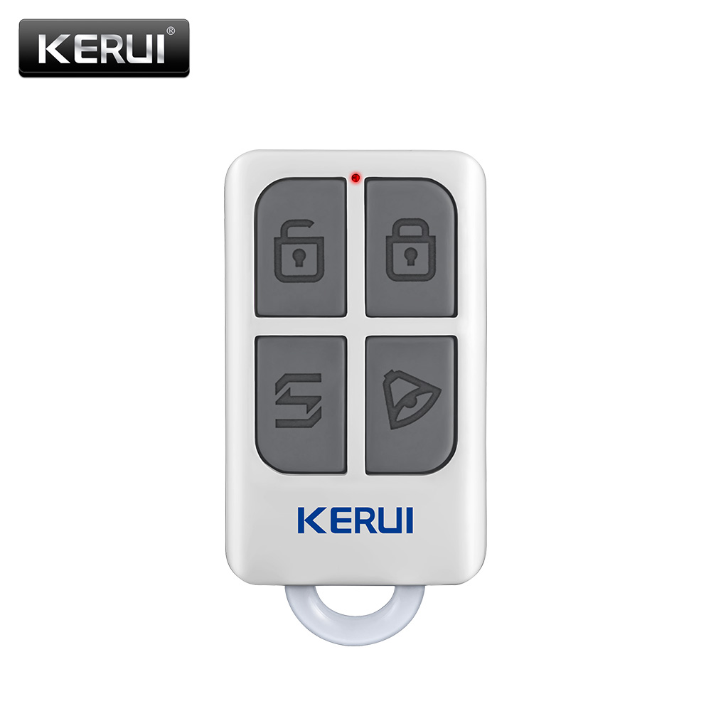 Sim Gsm Alarm - KERUI bezprzewodowy, wysokowydajny przenośny pilot 4-przyciskowy