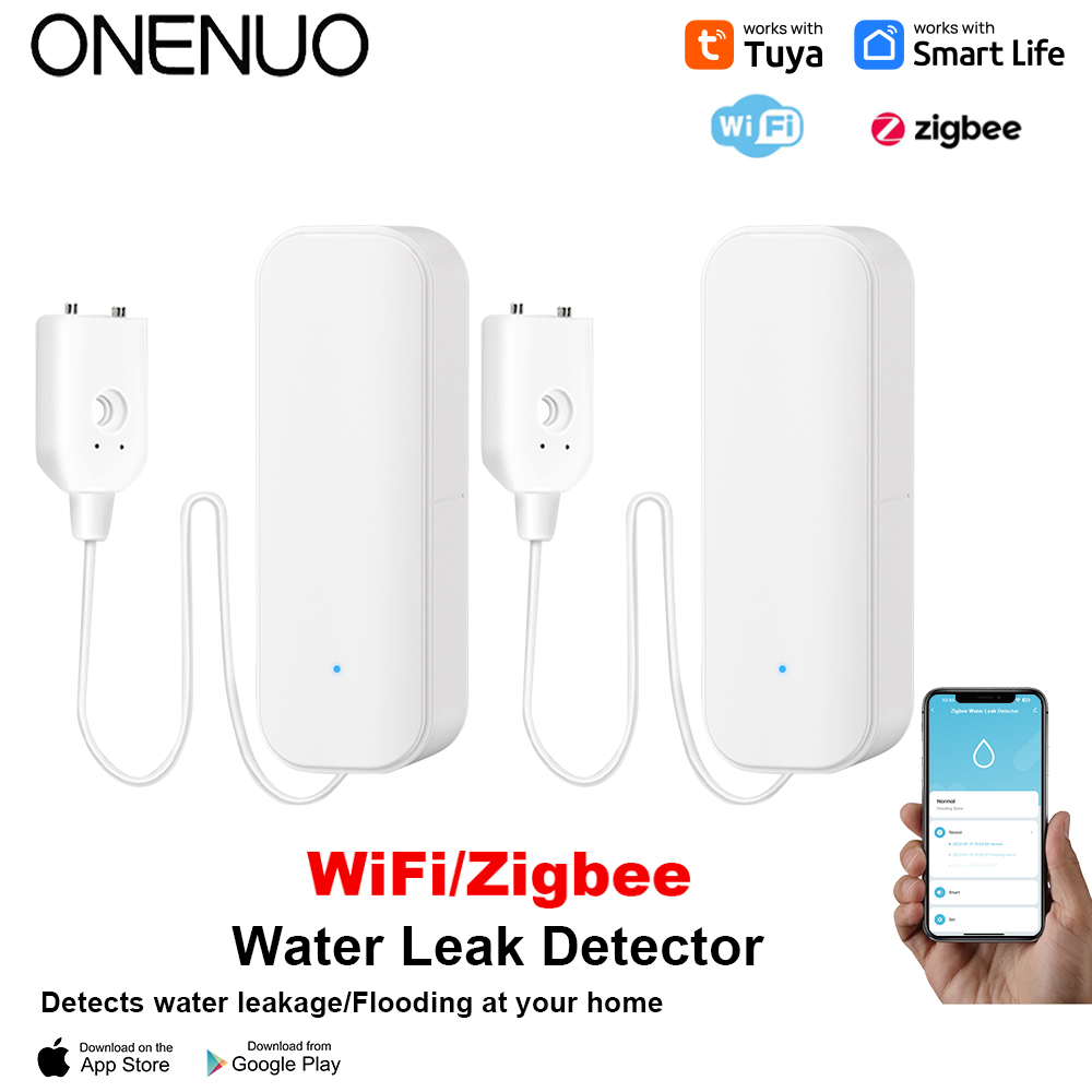 Sim Gsm Alarm - WiFi/Zigbee czujnik wody Tuya Alarm wycieku