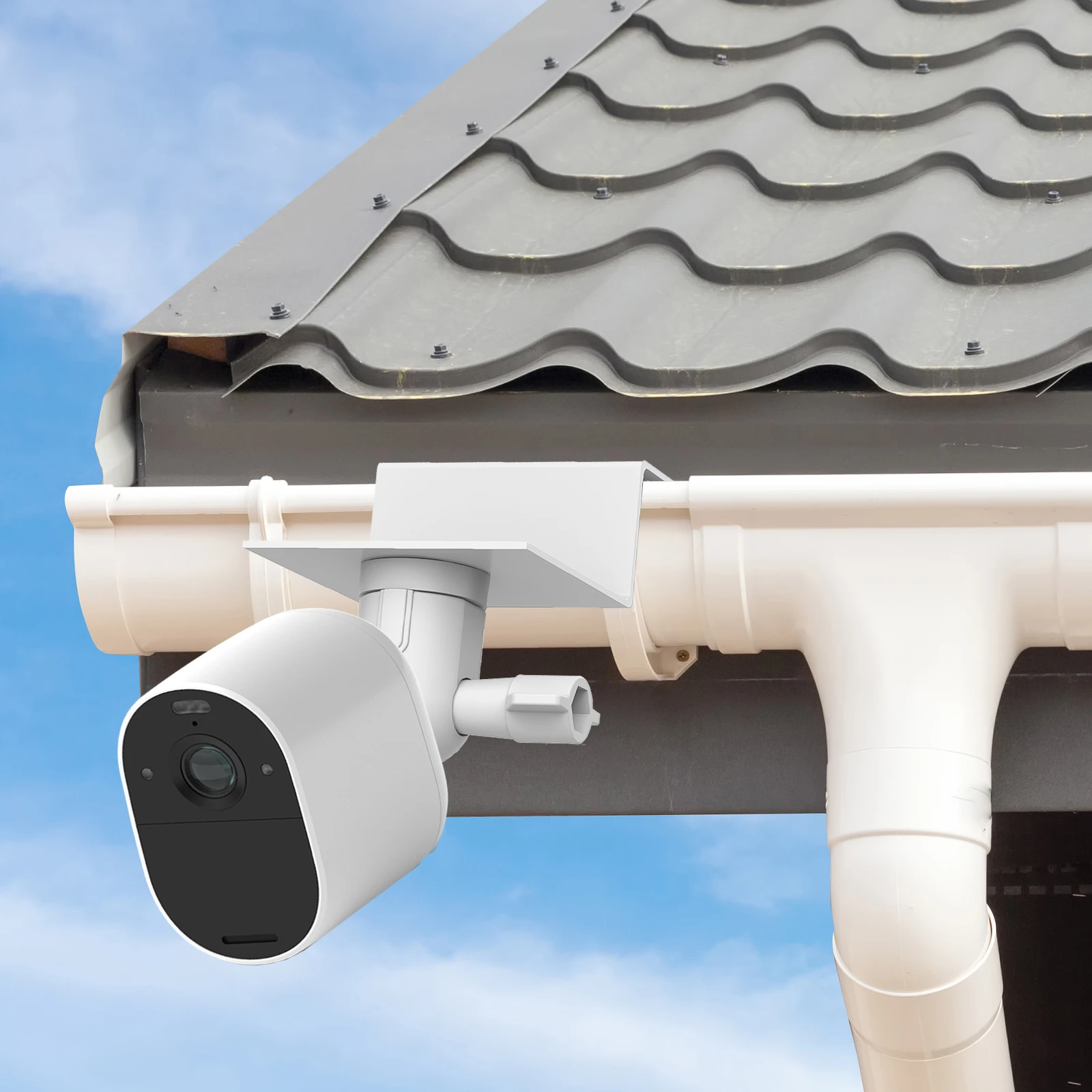 Home Security Outdoor Cameras - Biały, odporny na warunki atmosferyczne uchwyt