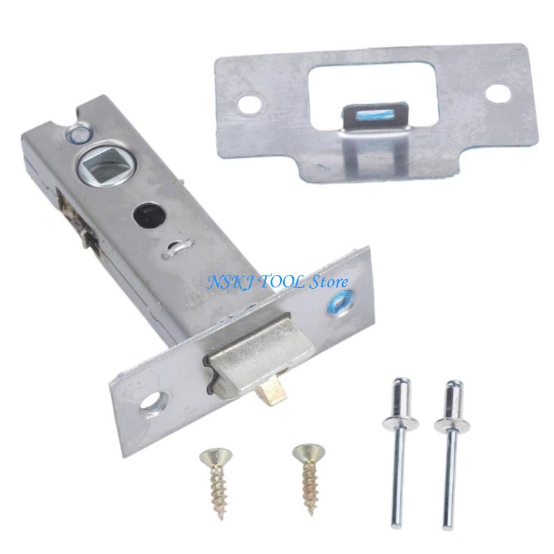 Home Security Doors - Dwustronne, solidne metalowe zatrzaski wpuszczane L8RC,