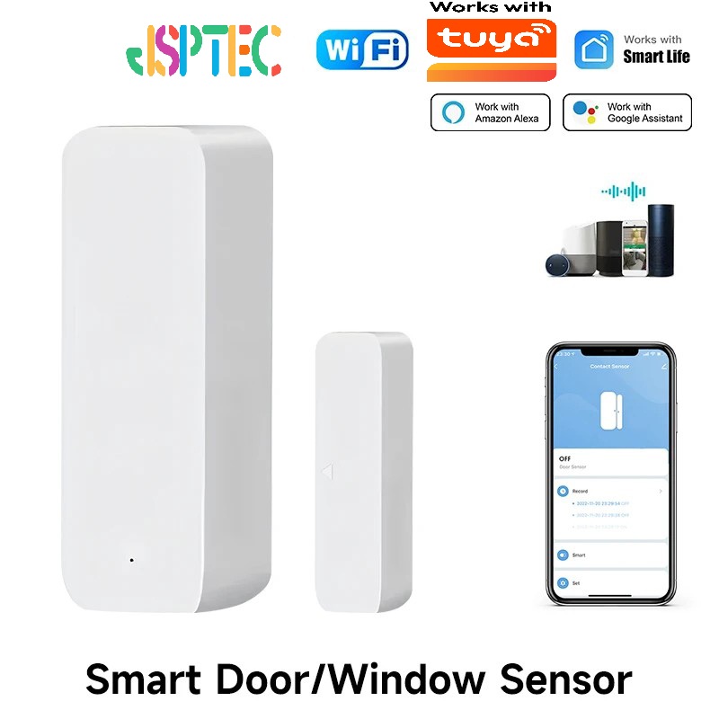 Sim Gsm Alarm - Tuya WiFi Inteligentny czujnik drzwi Drzwi