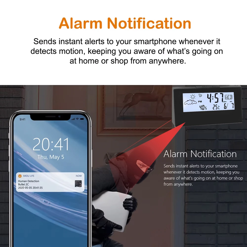 Zupełnie nowa mini kamera zega – Hidden Camera Clock recenzja i cena