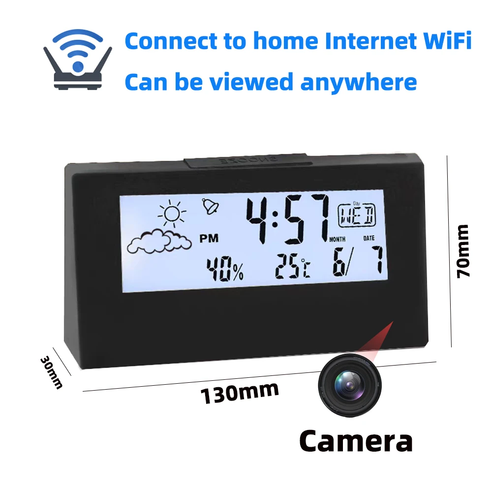 Zupełnie nowa mini kamera zega – Hidden Camera Clock recenzja i cena