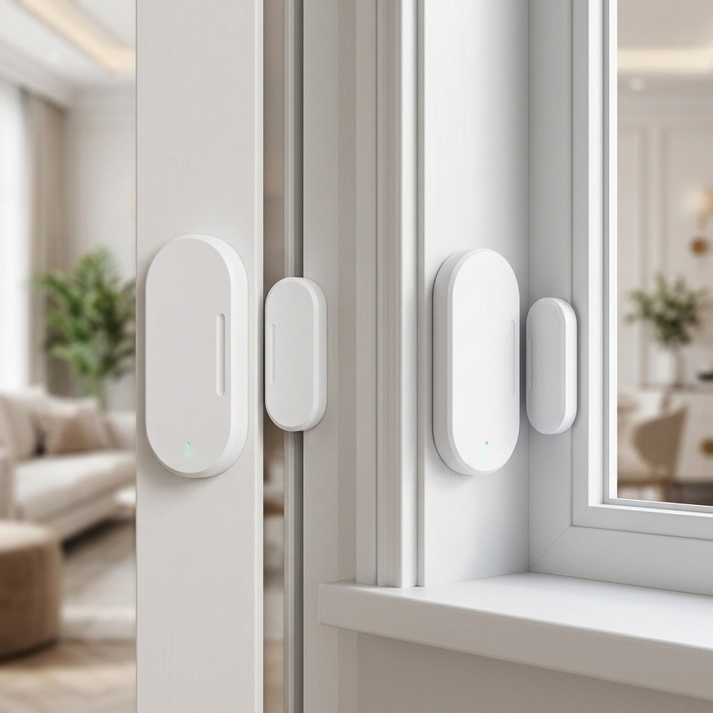 Czujnik drzwi i okien Zigbee k – Home Security Doors recenzja i cena
