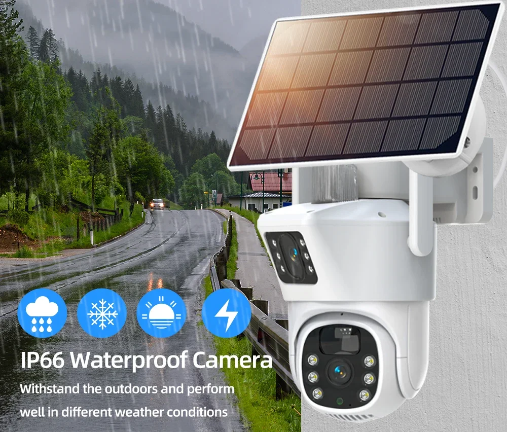 4K 8MP podwójny obiektyw Syste – Home Security Monitoring recenzja i cena