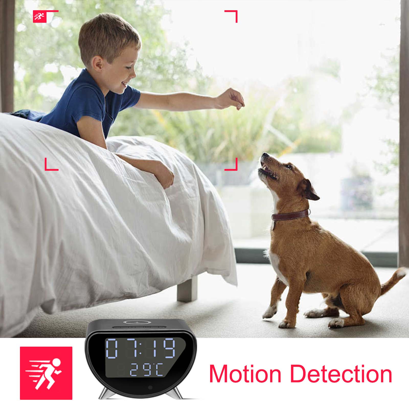 Kamera z zegarem Wi-Fi i bezpr – Hidden Camera Clock recenzja i cena