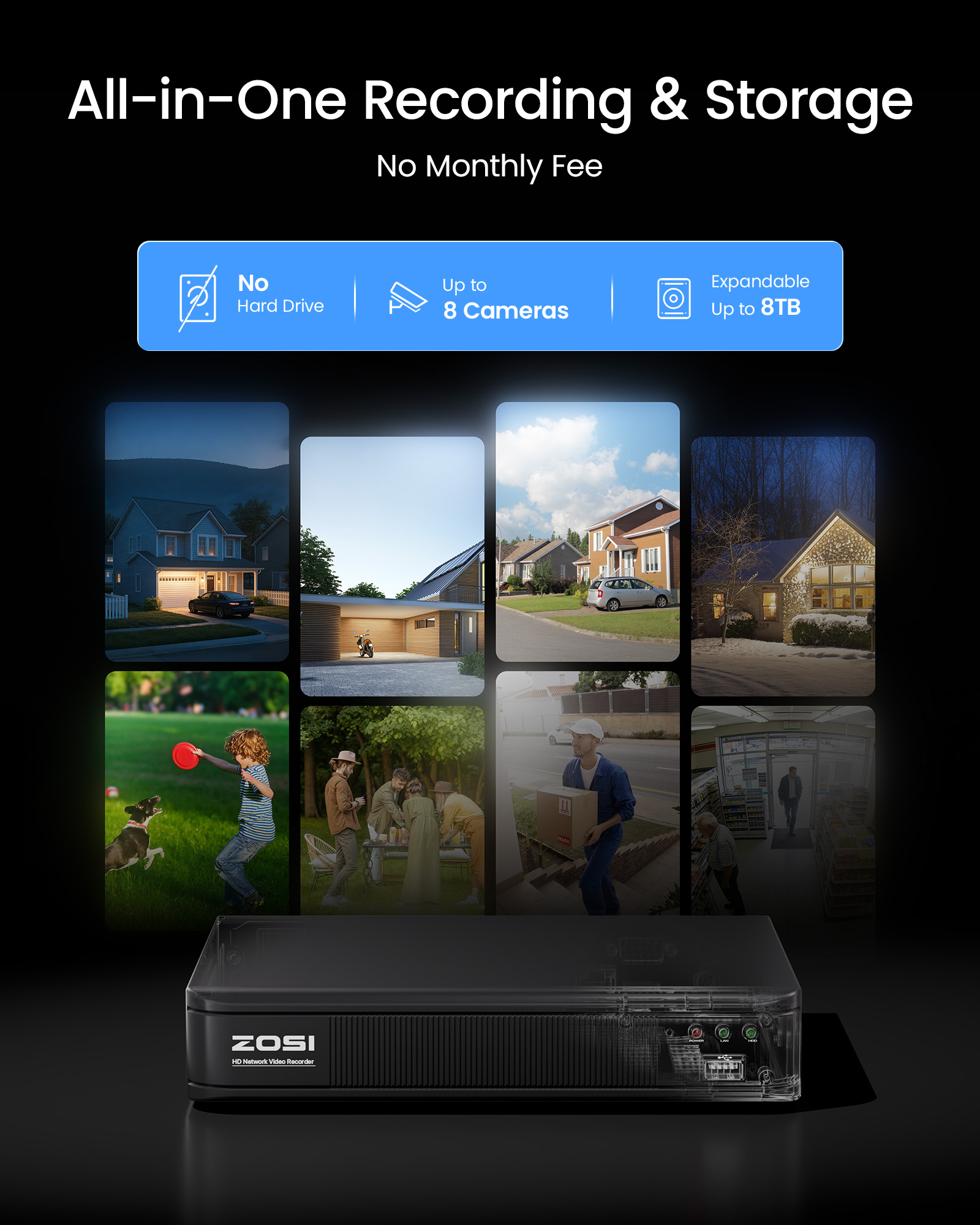 ZOSI 3K Lite Przewodowy System – Home Security Cameras Outdoor recenzja i cena