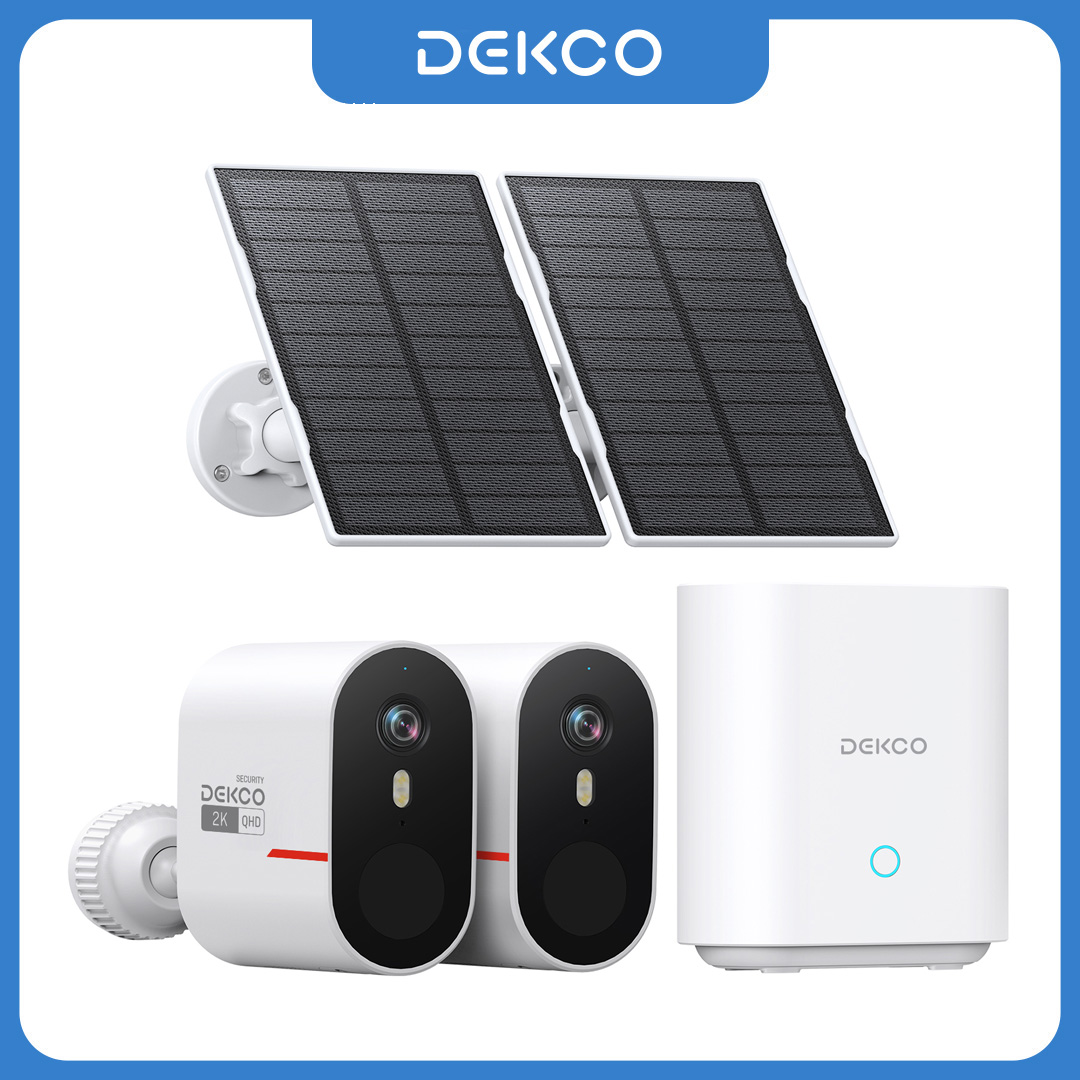 Dekco 3MP WiFi Solar Camera Sy – Home Security Cameras Outdoor recenzja i cena
