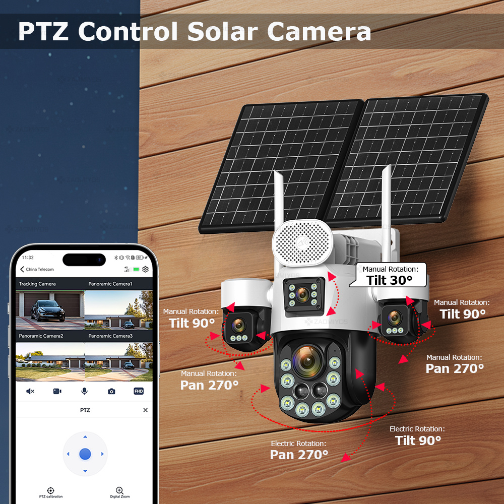 4-objektowowa kamera zewnętrzn – Home Security Outdoor Cameras recenzja i cena