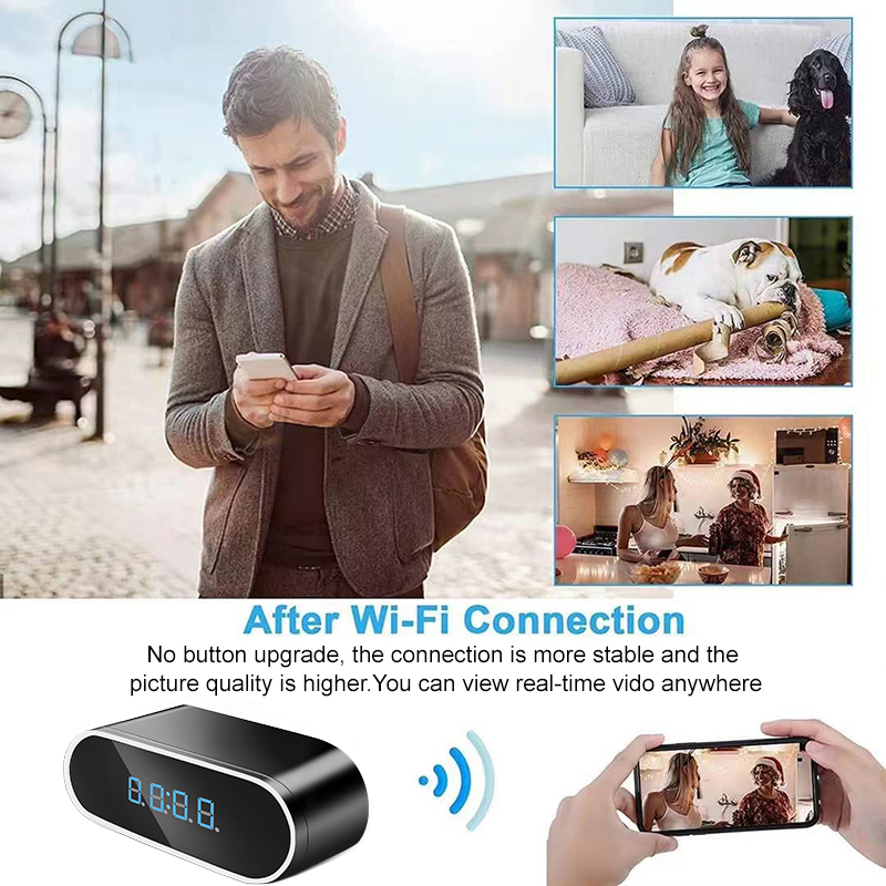 Full HD 1080P Budzik Mini Kame – Hidden Camera Clock recenzja i cena