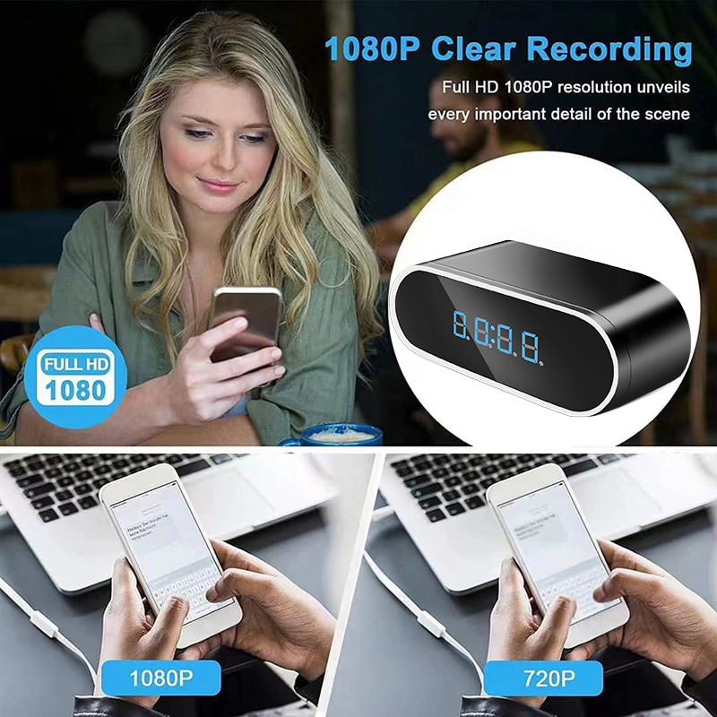 Full HD 1080P Budzik Mini Kame – Hidden Camera Clock recenzja i cena