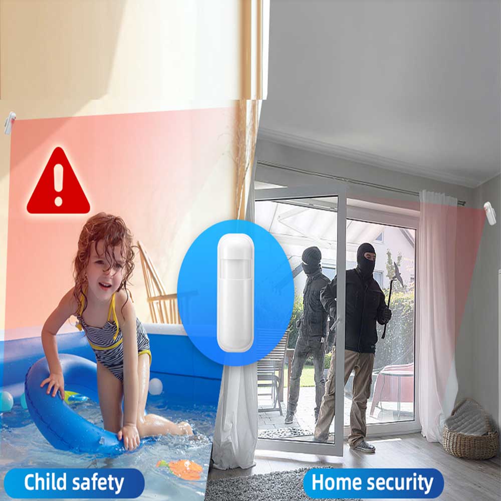 Czujnik PIR 433MHz Alarm Domow – Sim Gsm Alarm recenzja i cena