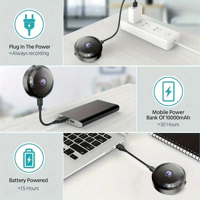 1080P HD Mini kamera WiFi bezp – Hidden Camera Clock recenzja i cena