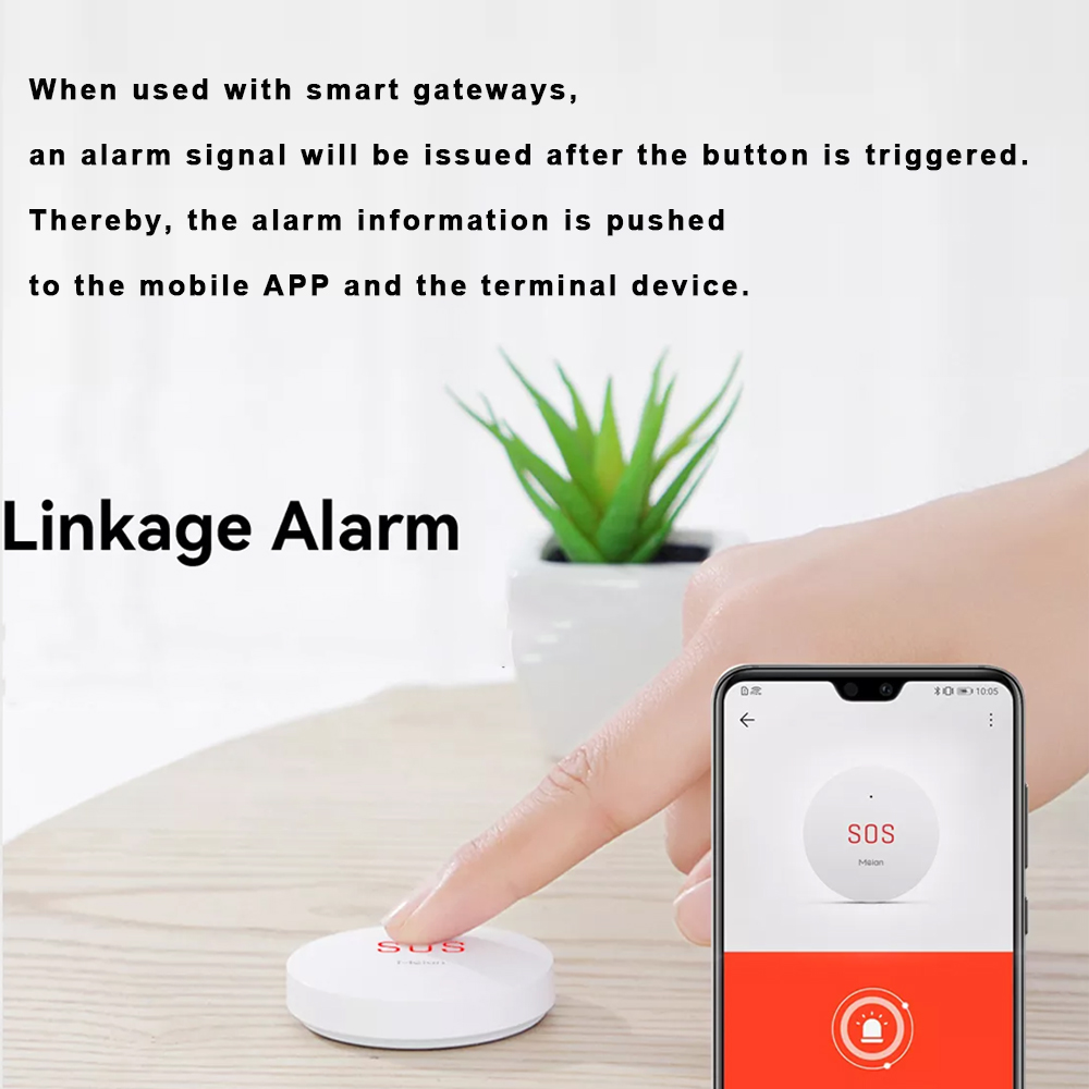 Zigbee Tuya SOS przycisk awary – Sim Gsm Alarm recenzja i cena