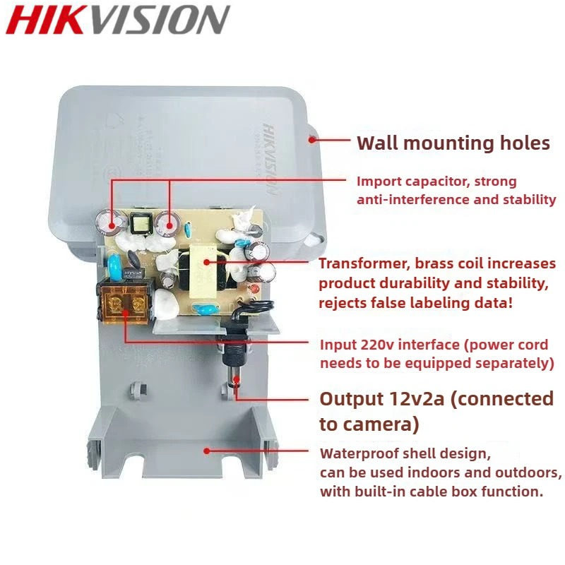Zasilacz do kamery HIKVISION 1 – Home Security Outdoor Cameras recenzja i cena