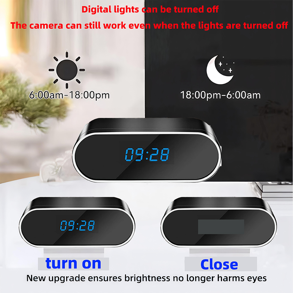 Nowa, ulepszona i poprawiona m – Hidden Camera Clock recenzja i cena