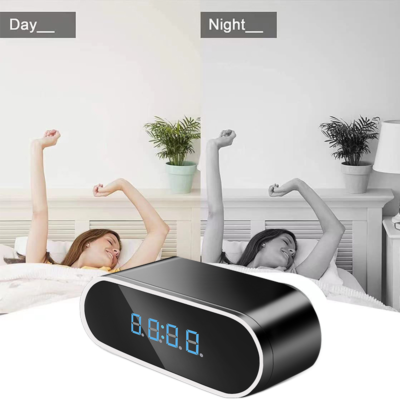 Wifi Mini kamera zegarem zdaln – Hidden Camera Clock recenzja i cena