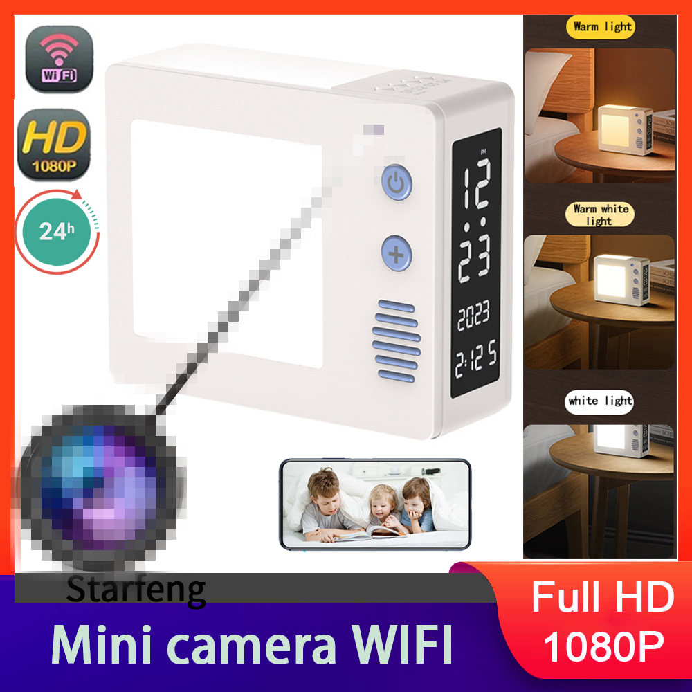 Miniaturowa kamera WiFi 1080P  – Hidden Camera Clock recenzja i cena