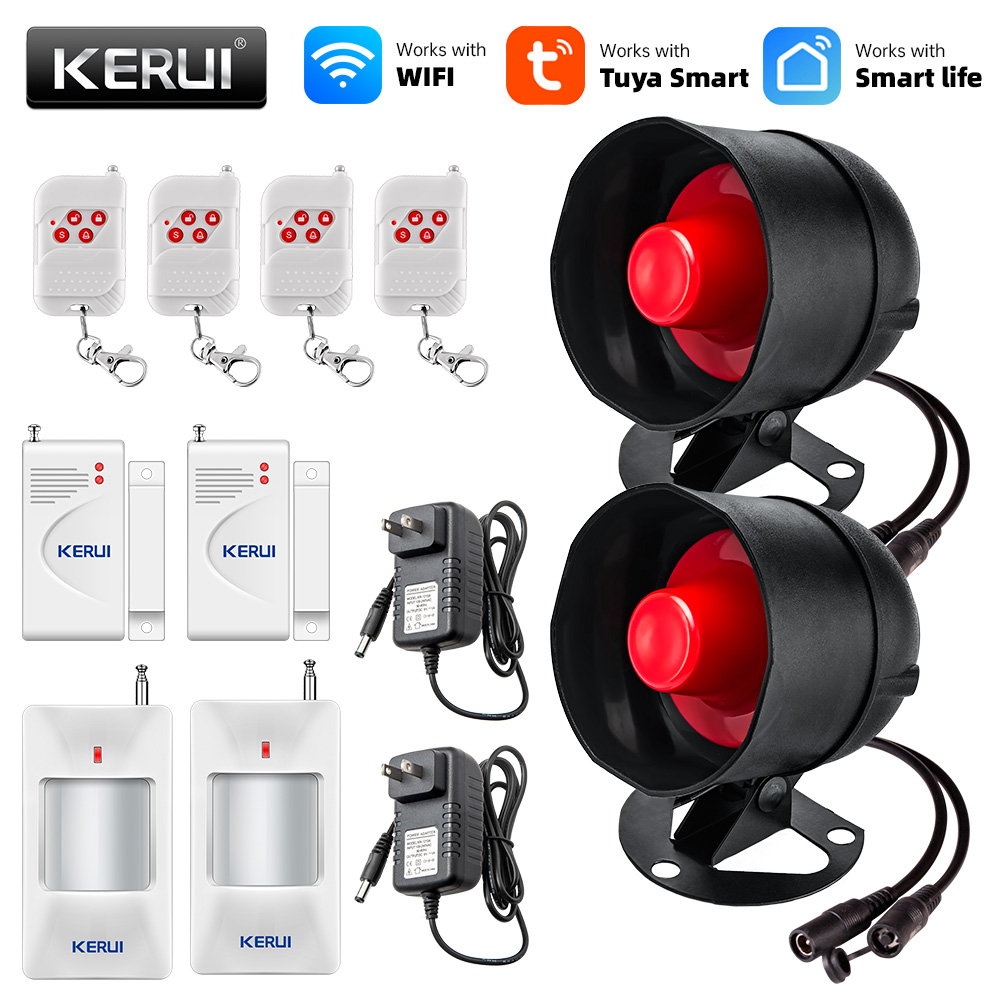 KERUI Tuya Inteligentny Bezprz – Sim Gsm Alarm recenzja i cena