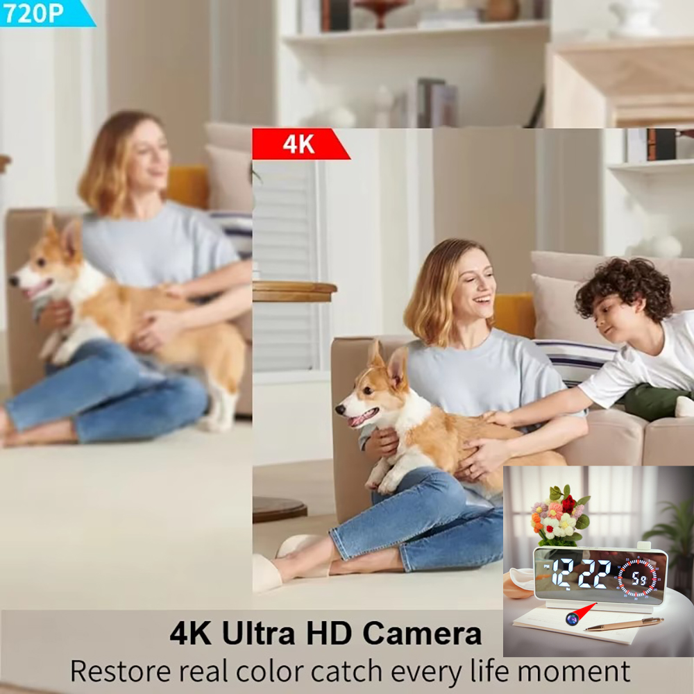 Nowo Ulepszona Mini Kamera Zeg – Hidden Camera Clock recenzja i cena