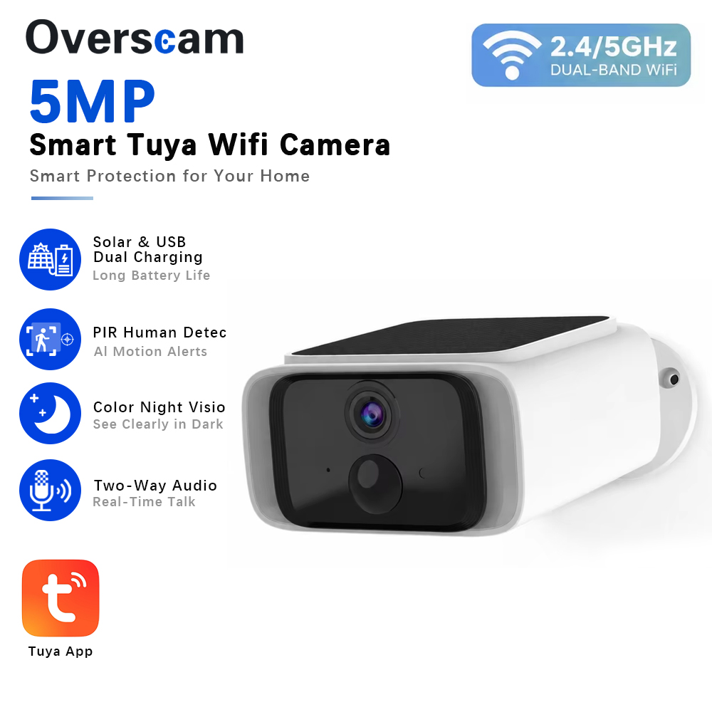 Kamera bezpieczeństwa Tuya 5MP – Home Security Upgrades recenzja i cena