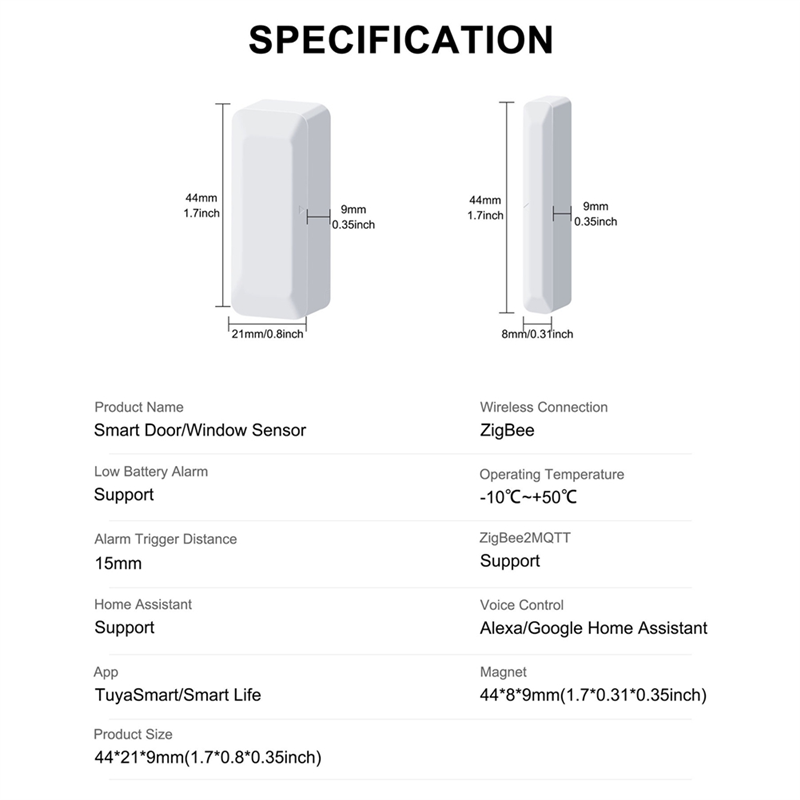 Czujnik otwarcia drzwi/okna AB – Home Security Doors recenzja i cena