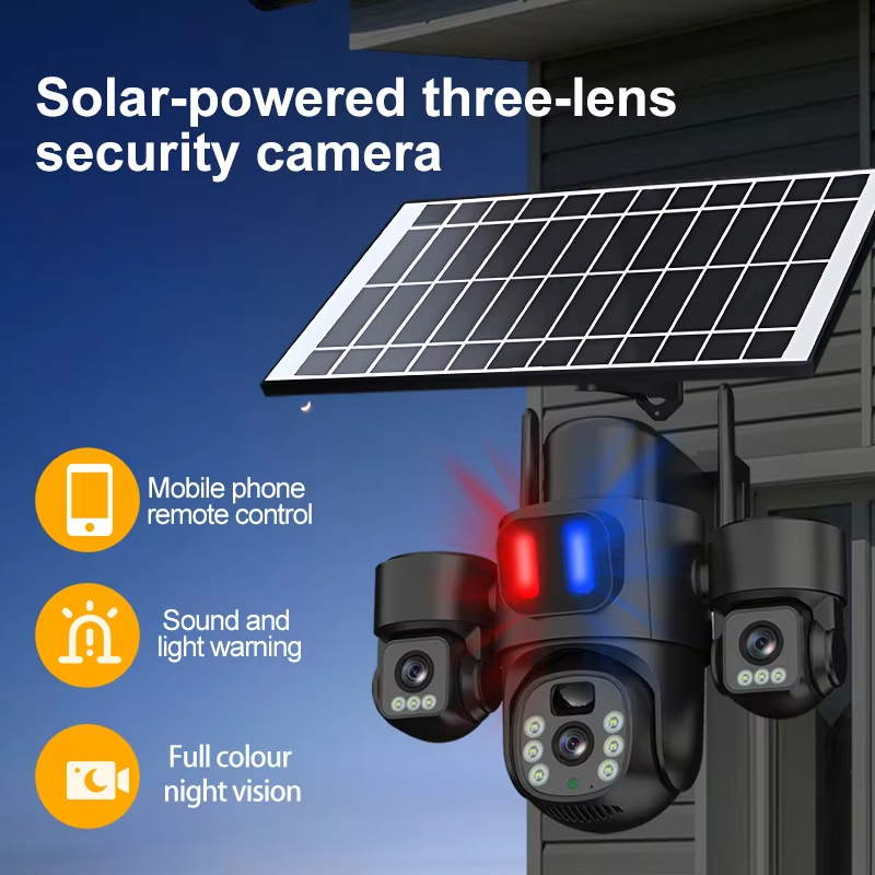 Zewnętrzna kamera solarna PTZ  – Home Security Outdoor Cameras recenzja i cena