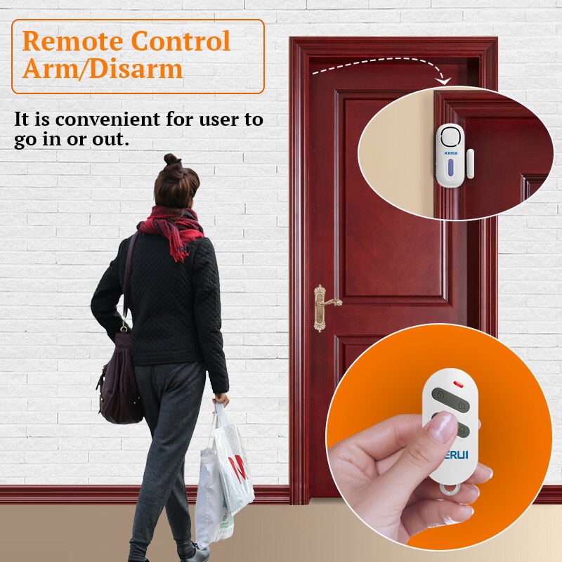 KERUI 120DB bezprzewodowe drzw – Sim Gsm Alarm recenzja i cena