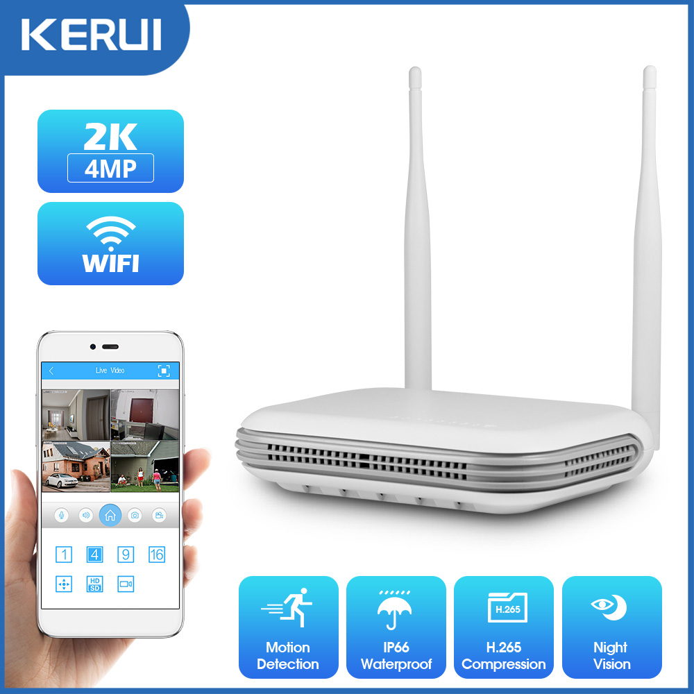 KERUI 2K 4MP zewnętrzna kamera – Home Security Outdoor Cameras recenzja i cena